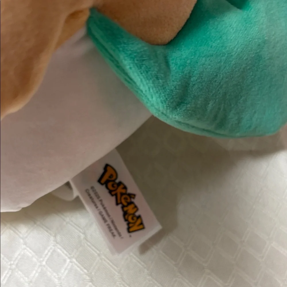 Plush Bird Toy - Tan and White